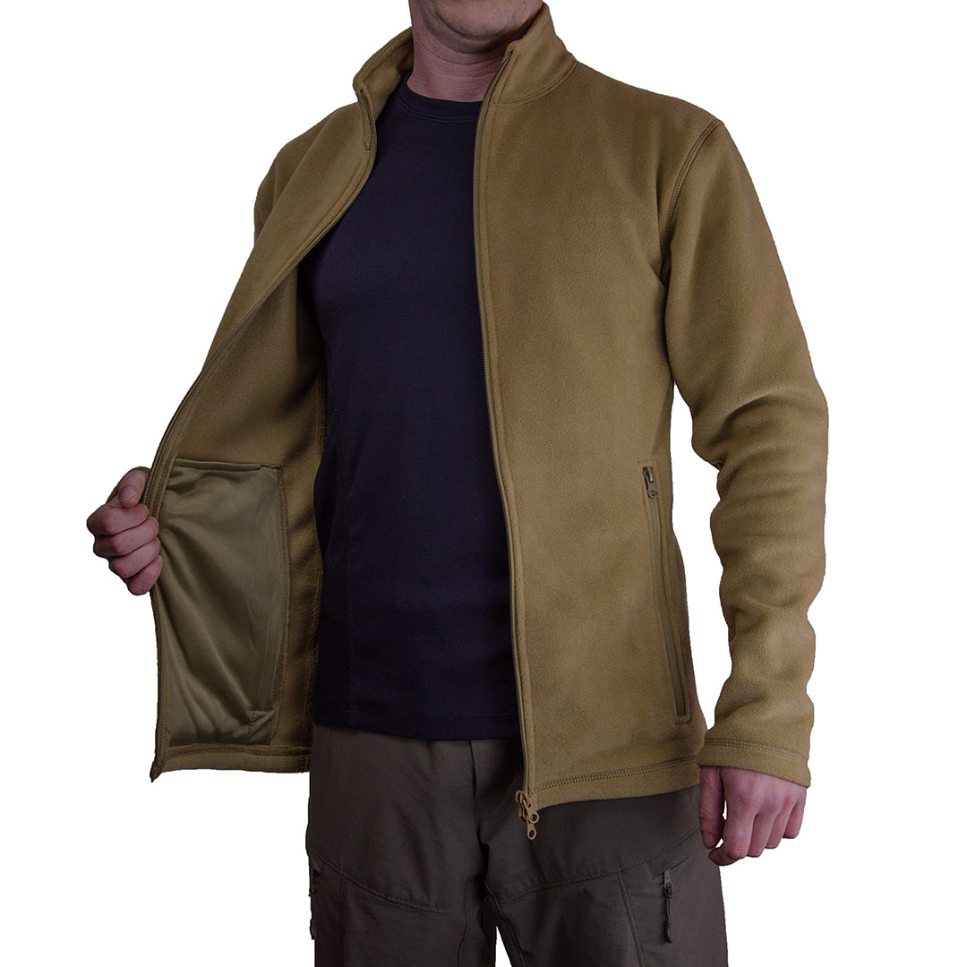 Jacket fleece men Momentum Polar Coyote