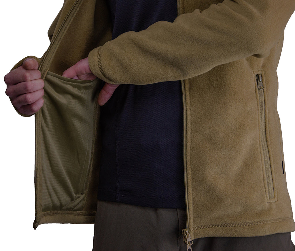 Jacket fleece men Momentum Polar Coyote