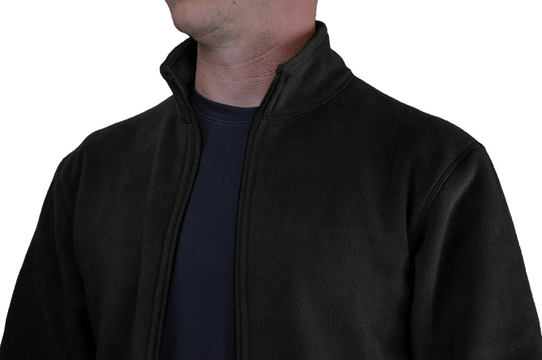 Jacket fleece men Momentum Polar Black