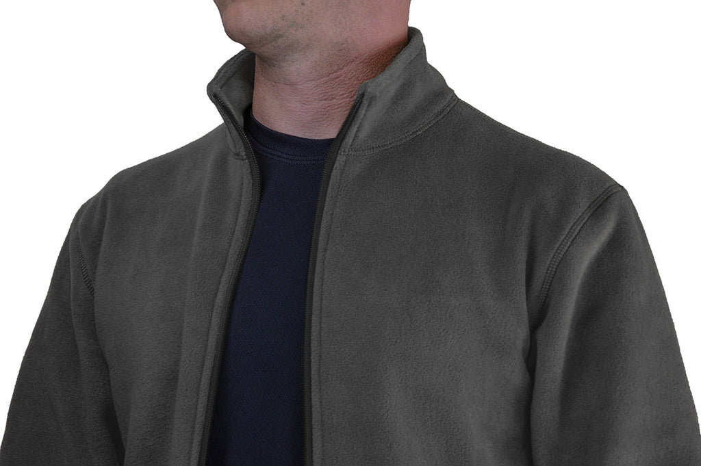 Jacket fleece men Momentum Polar Gray