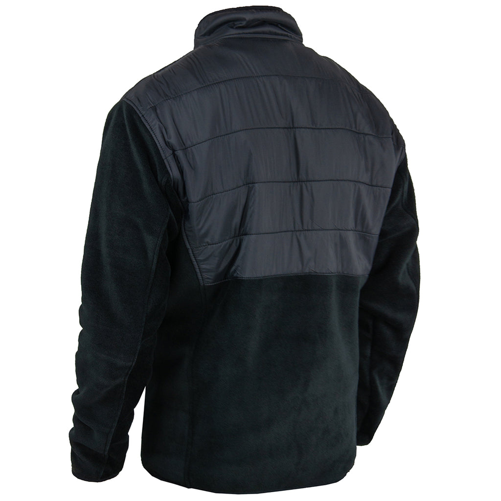 Jacket fleece men Momentum Shadow Grid - Black