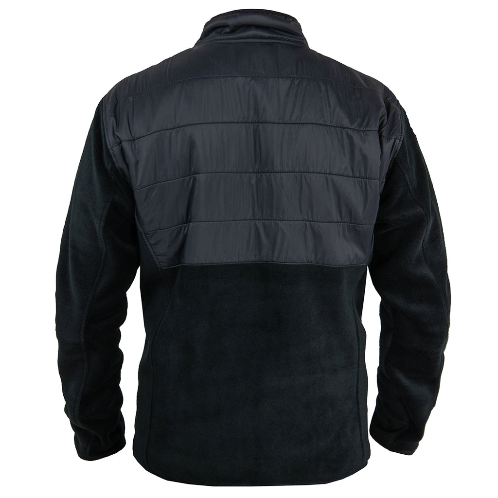 Jacket fleece men Momentum Shadow Grid - Black