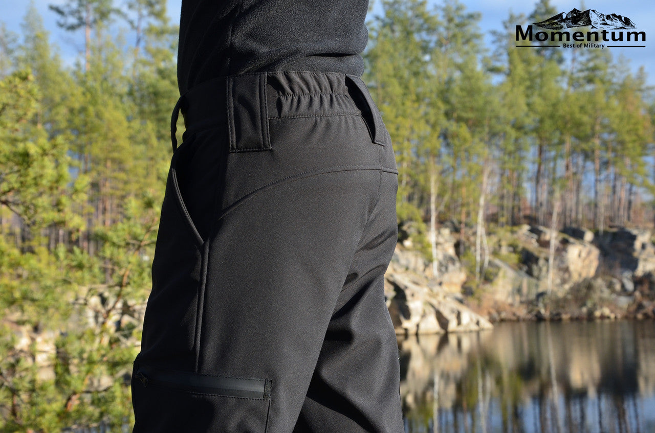 Softshell Pants Momentum – Black