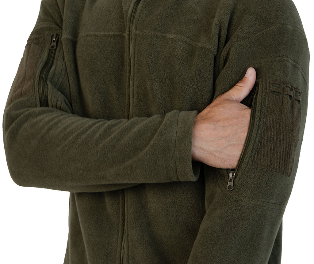 Jacket fleece men Momentum Ranger Olive