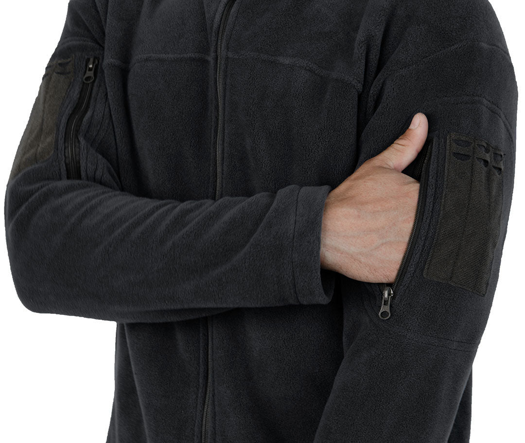 Jacket fleece men Momentum Ranger Black
