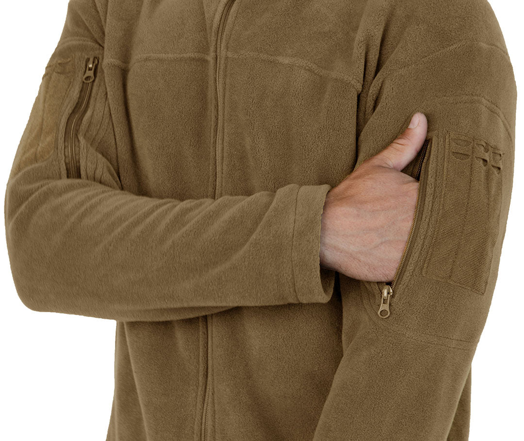 Jacket fleece men Momentum Ranger Coyote