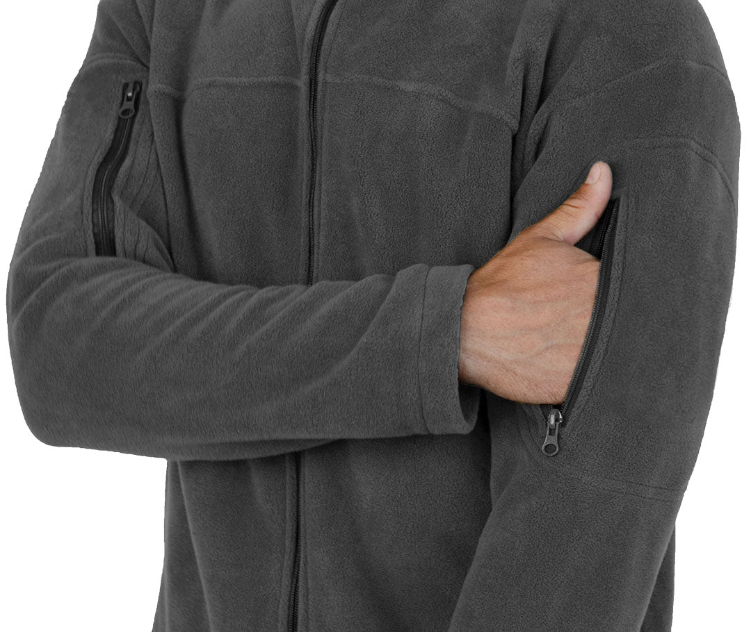 Jacket fleece men Momentum Ranger Gray