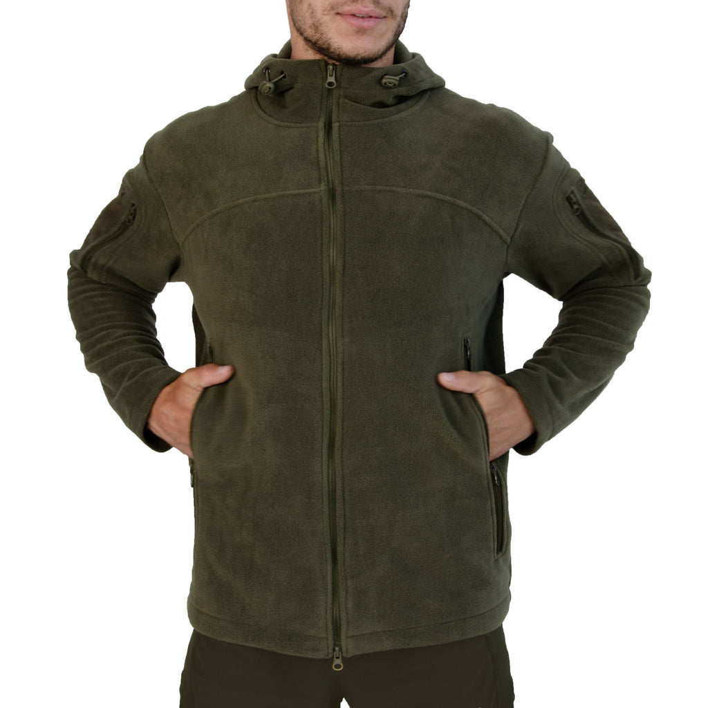 Jacket fleece men Momentum Ranger Olive