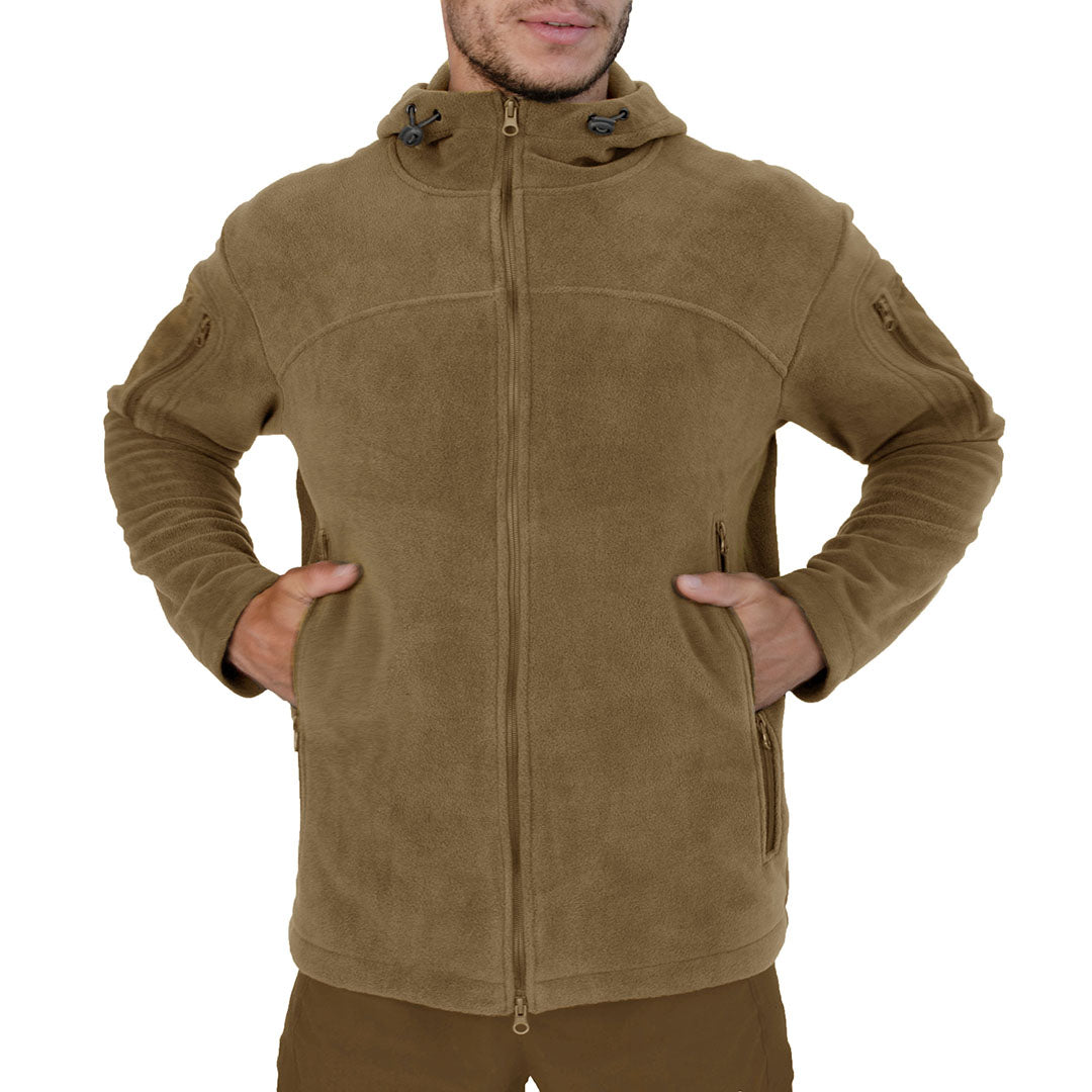 Jacket fleece men Momentum Ranger Coyote