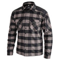 Momentum Mens Flannel Shirt Lumberjack Brown