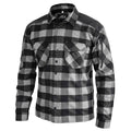 Momentum Mens Flannel Shirt Lumberjack Gray