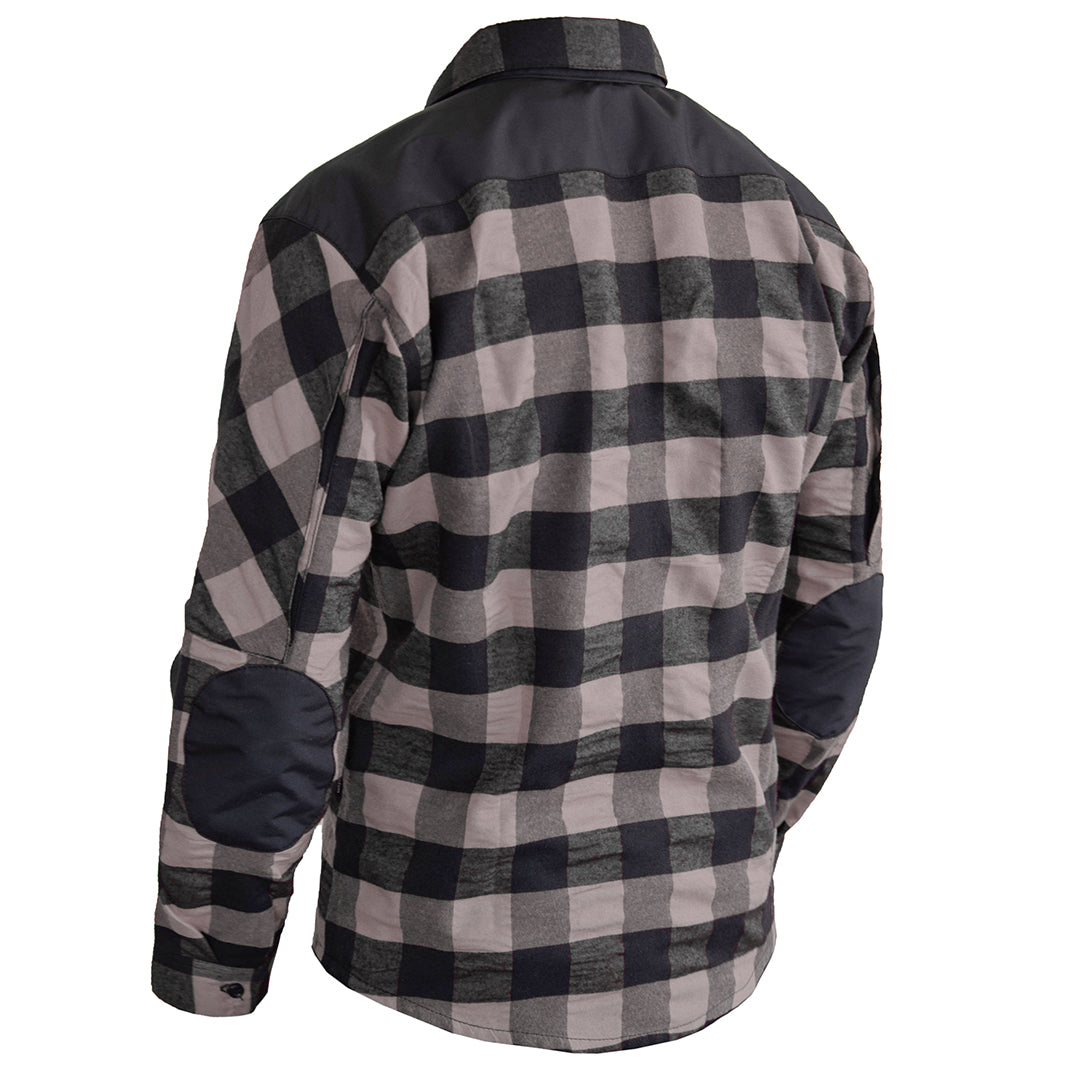 Momentum Mens Flannel Shirt Lumberjack Brown