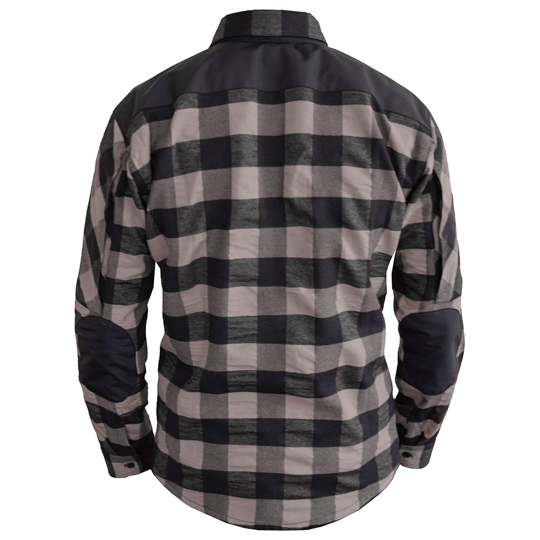 Momentum Mens Flannel Shirt Lumberjack Brown