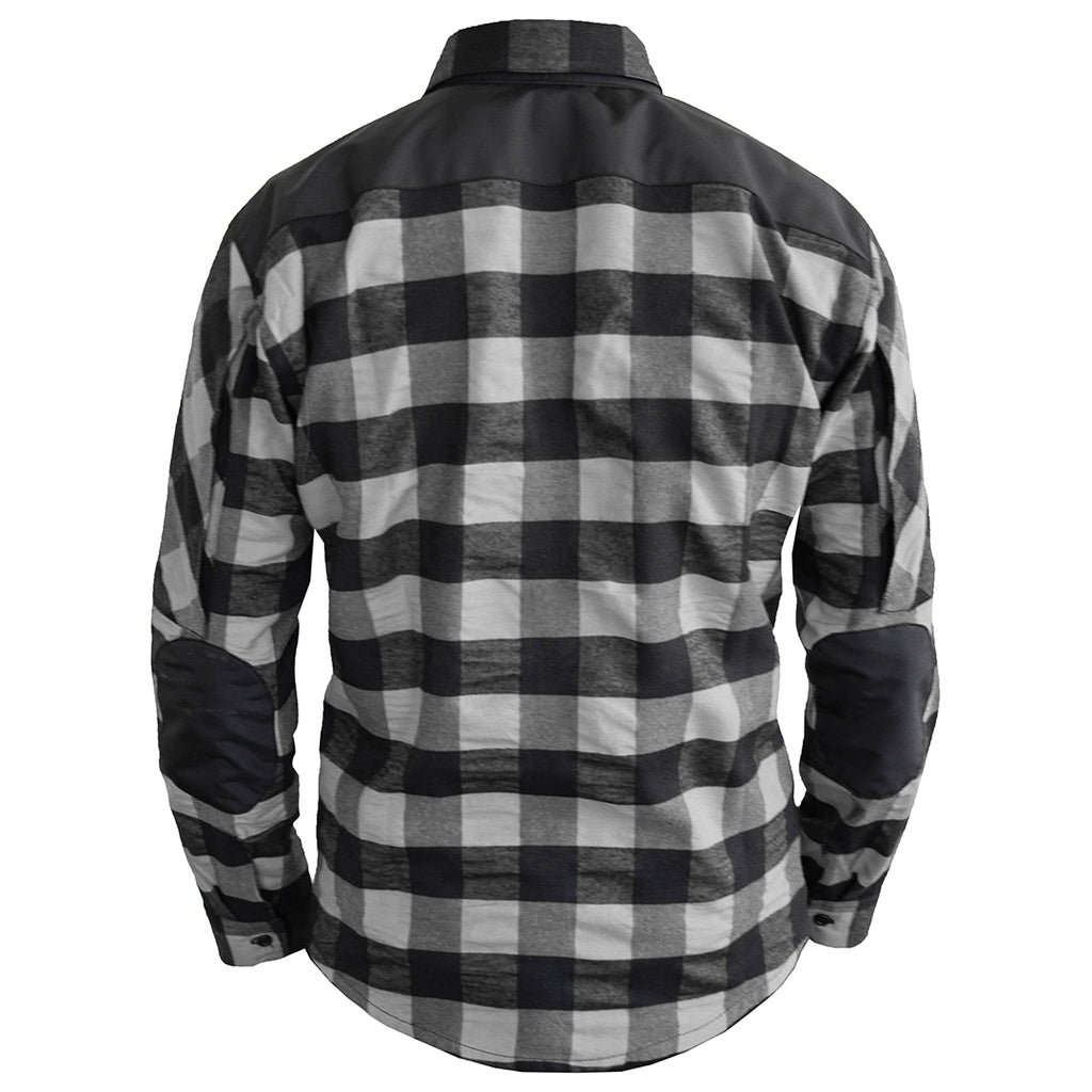 Momentum Mens Flannel Shirt Lumberjack Gray