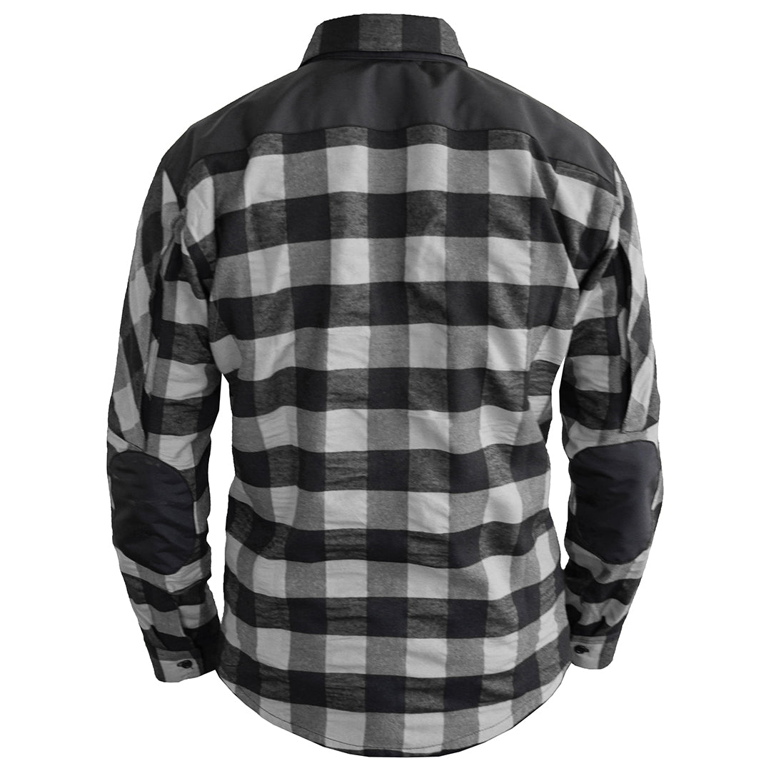 Momentum Mens Flannel Shirt Lumberjack Gray