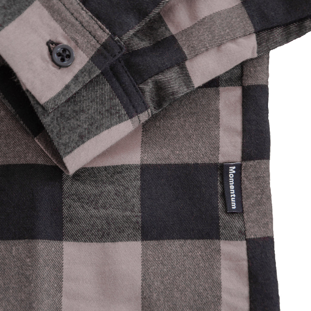 Momentum Mens Flannel Shirt Lumberjack Brown