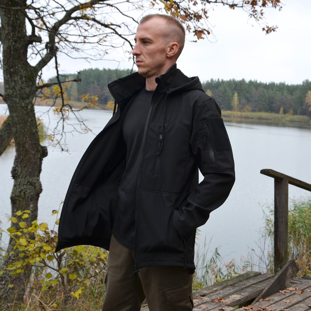 Momentum Softshell Jacket Black