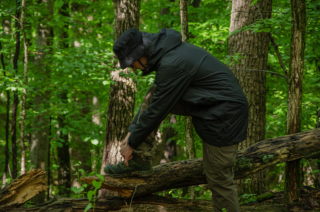 Momentum Overland Rain Jacket – Black