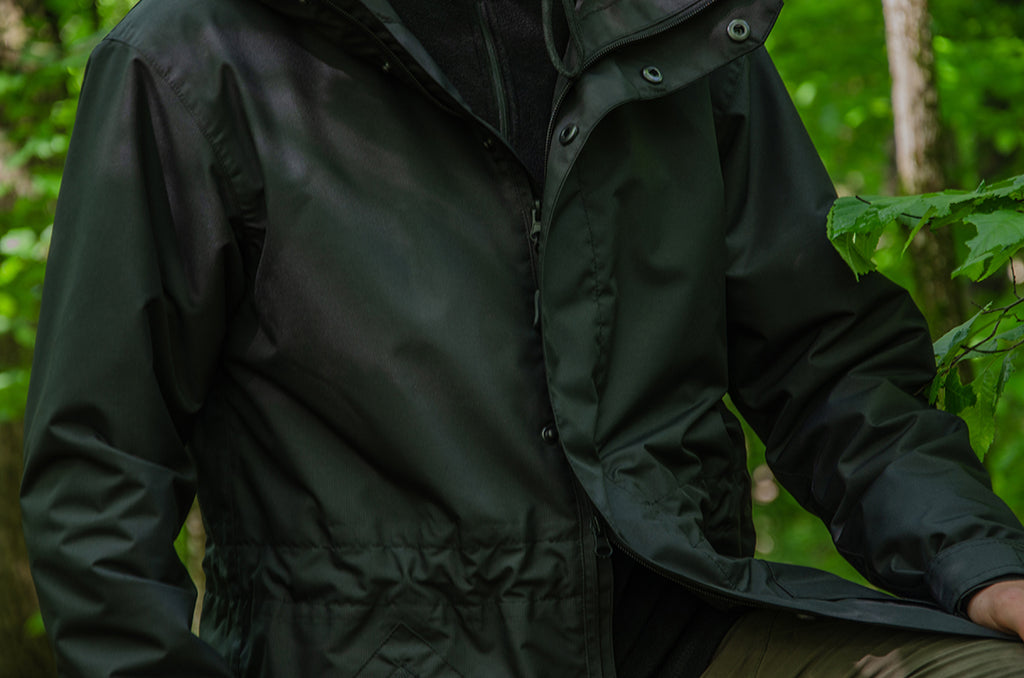 Momentum Overland Rain Jacket – Black