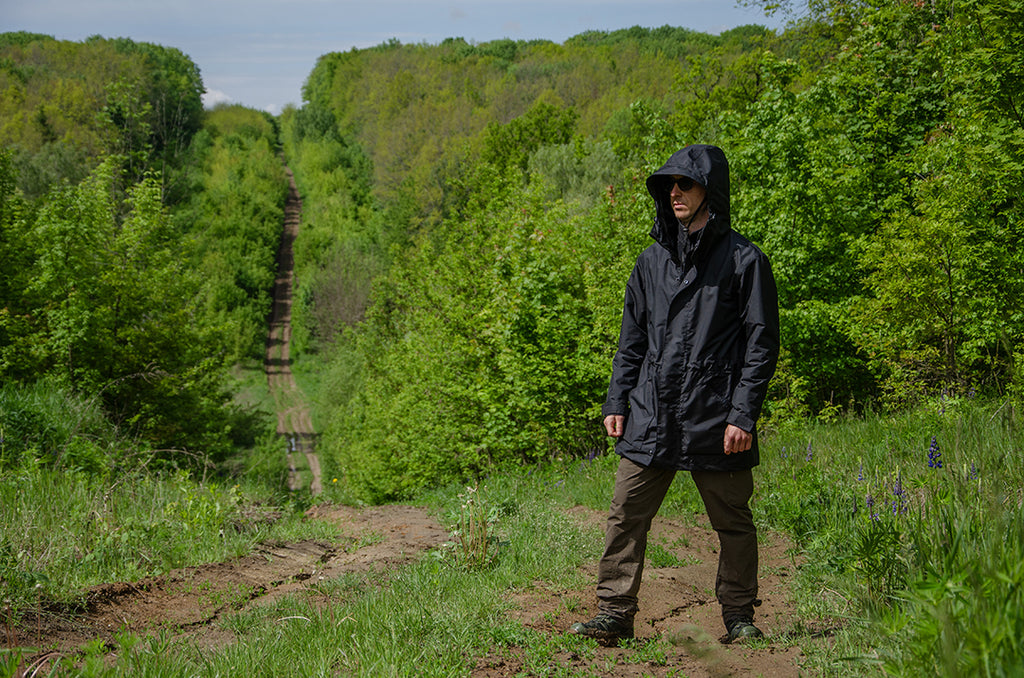 Momentum Overland Rain Jacket – Black