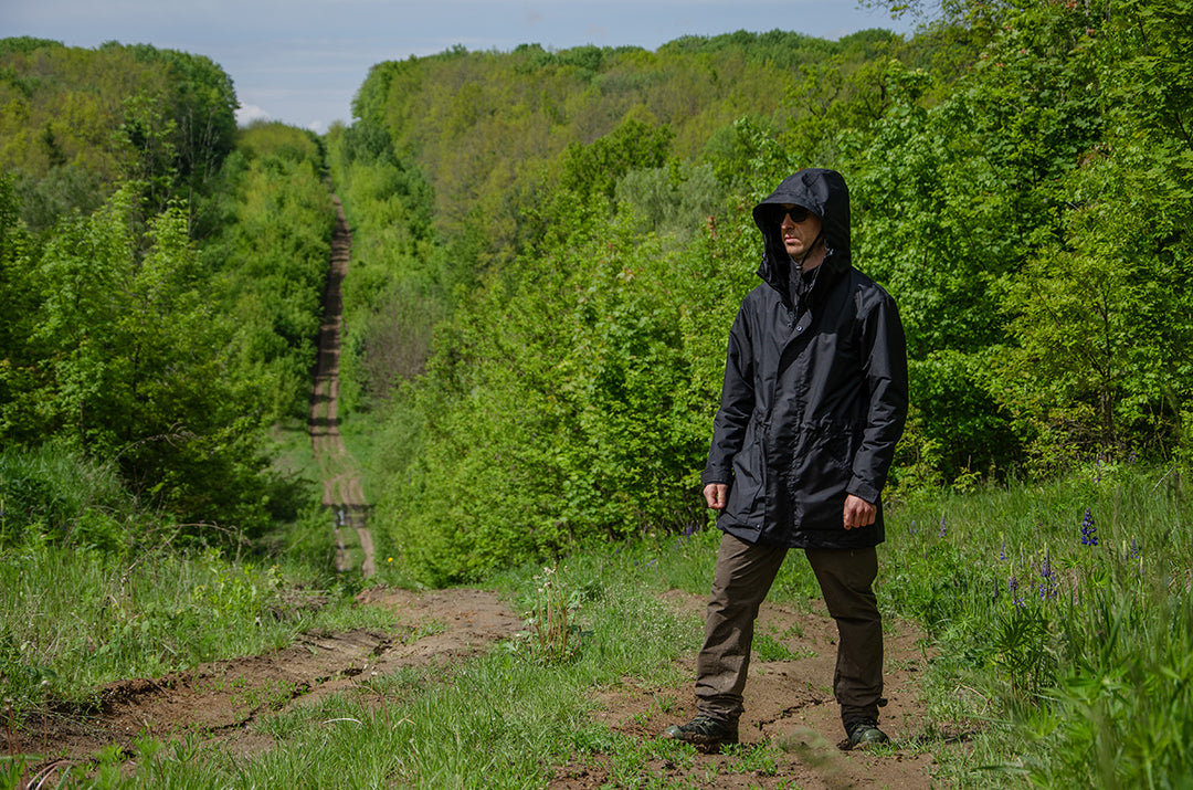 Momentum Overland Rain Jacket – Black