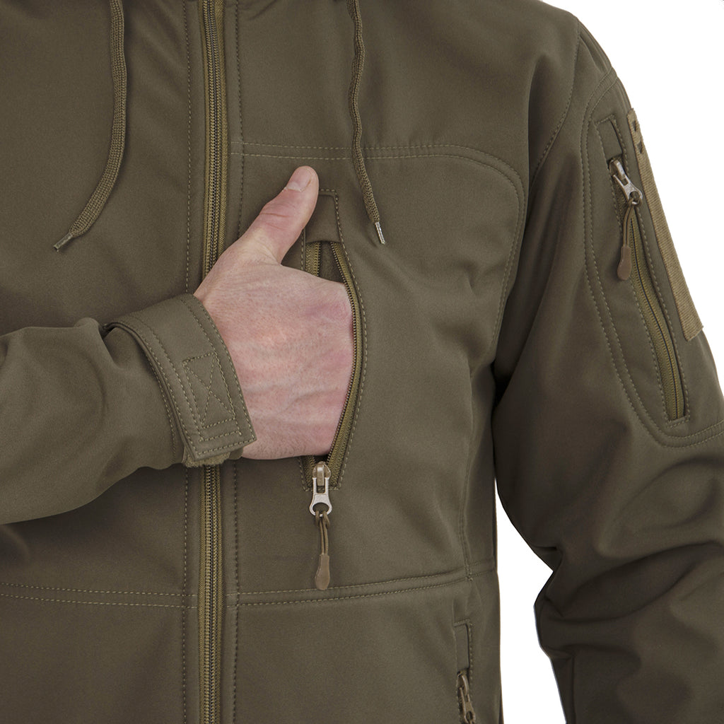 Momentum Softshell Jacket Olive