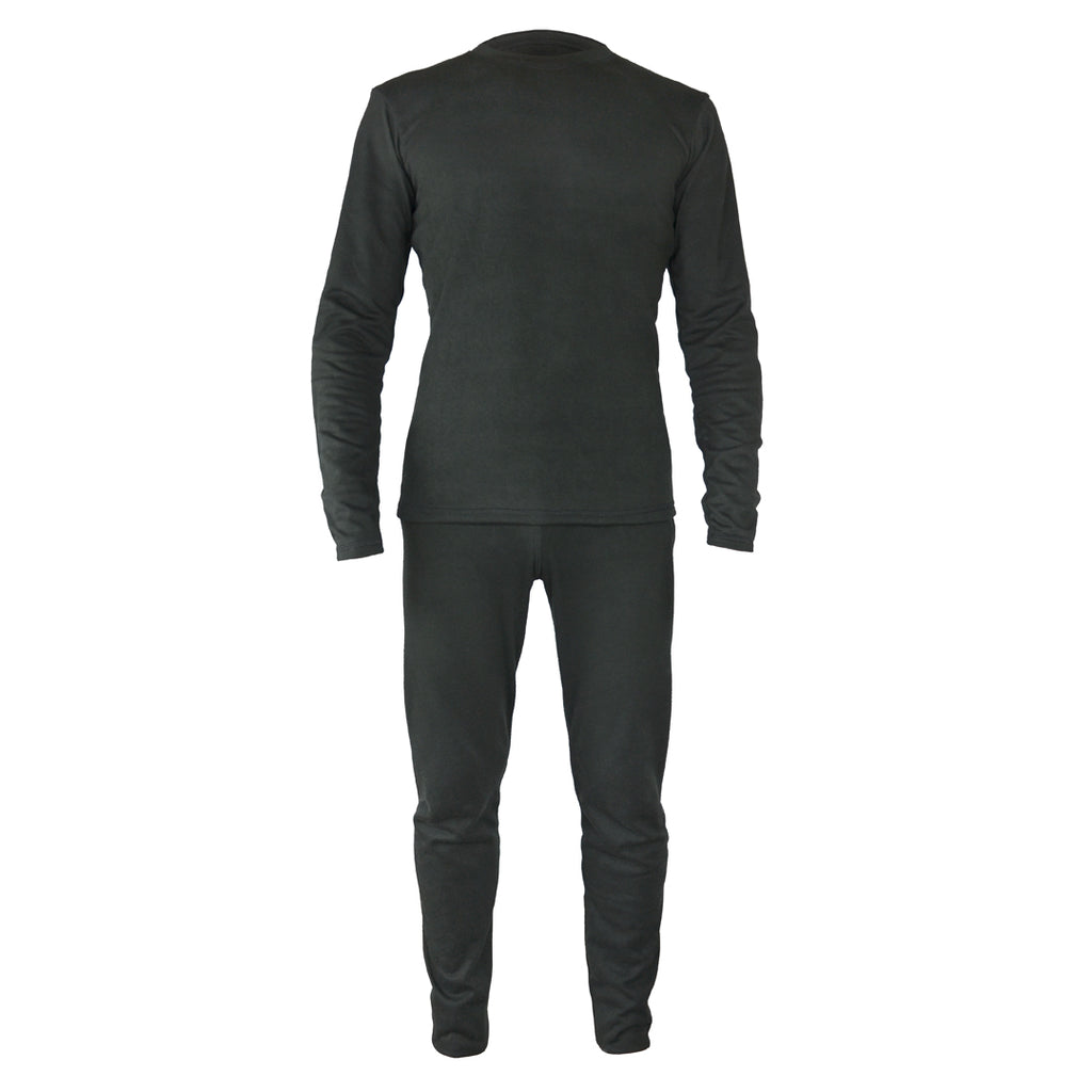 Mirco Fleece Thermal Underwear Black