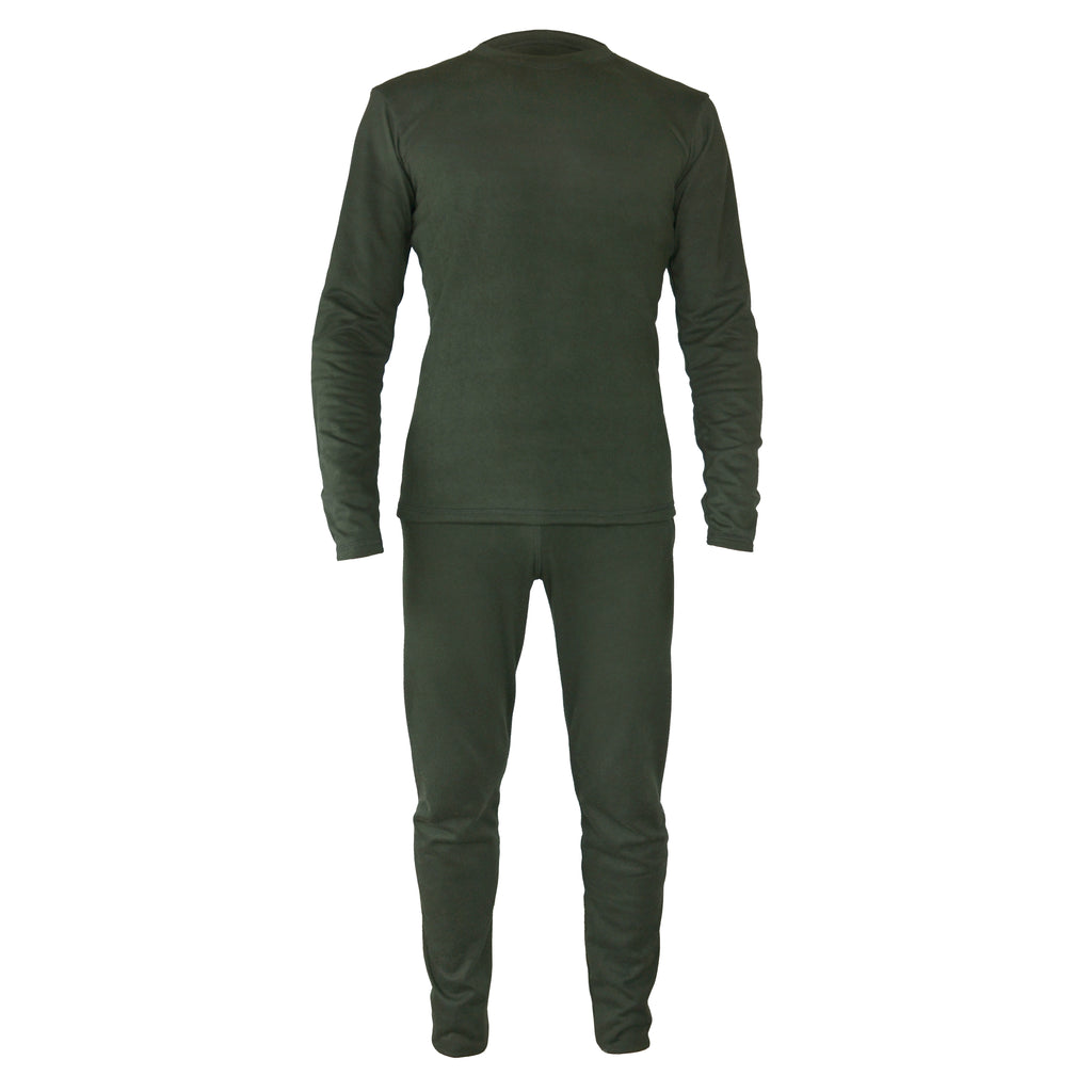 Mirco Fleece Thermal Underwear Olive