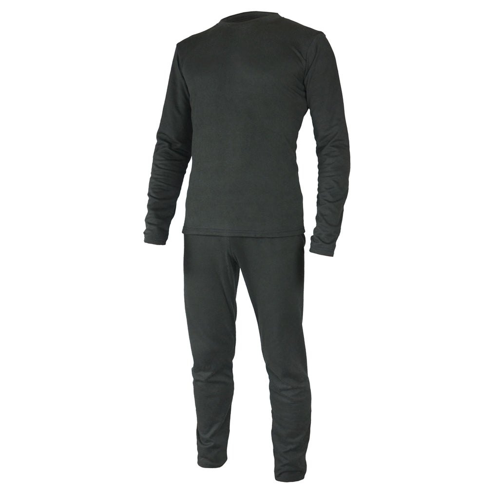 Mirco Fleece Thermal Underwear Black