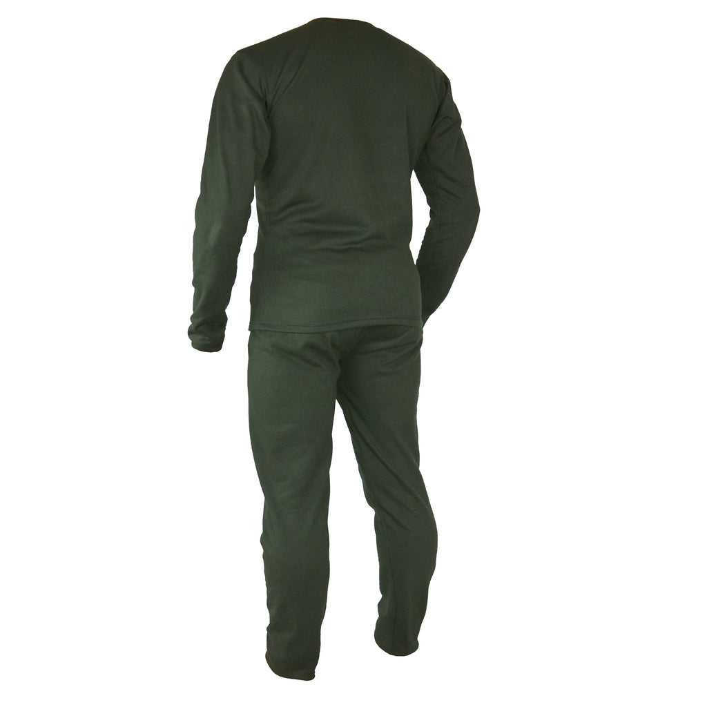 Mirco Fleece Thermal Underwear Olive